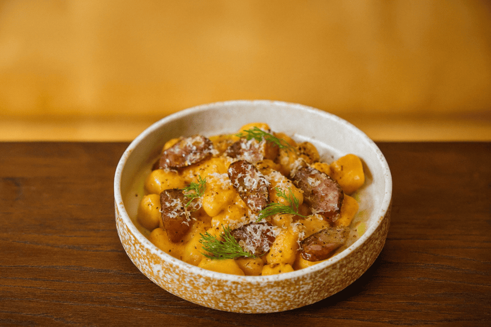 The slow-braised lamb pappardelle showcases the restaurant&rsquo;s dedication to elegant and skillful cooking